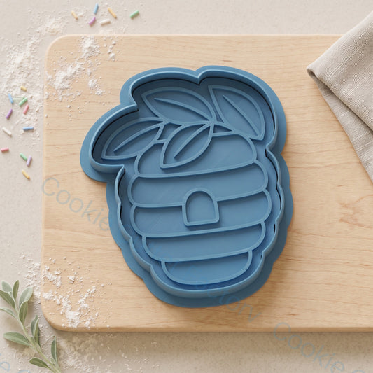 Beehive Cookie Cutter and Embosser Stamp - Garden Party Biscuit Baking | CCF_APPROVED_MEDIA_V1:1:d6c41f83352c8f595420d94909403e86200a8288530b3af8b2de093d66e3115e