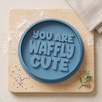 You Are Waffly Cute Cookie Cutter and Embosser Stamp - Valentine's Day | CCF_APPROVED_MEDIA_V1:1:33635806dacb05d94fdc7413acc6d345393c9af202aa976b0ecfb09bdc928dce