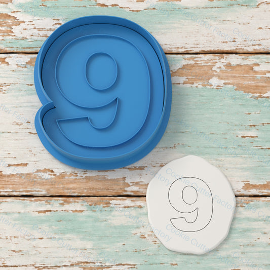 Bold Nine 9 Birthday Cookie Cutter and Embosser Stamp | CCF_APPROVED_MEDIA_V1:1:d61d20ca1d4e01214bb2789efc5094b7c7913f9e2e50e98dd7e438cec3e1f9fe