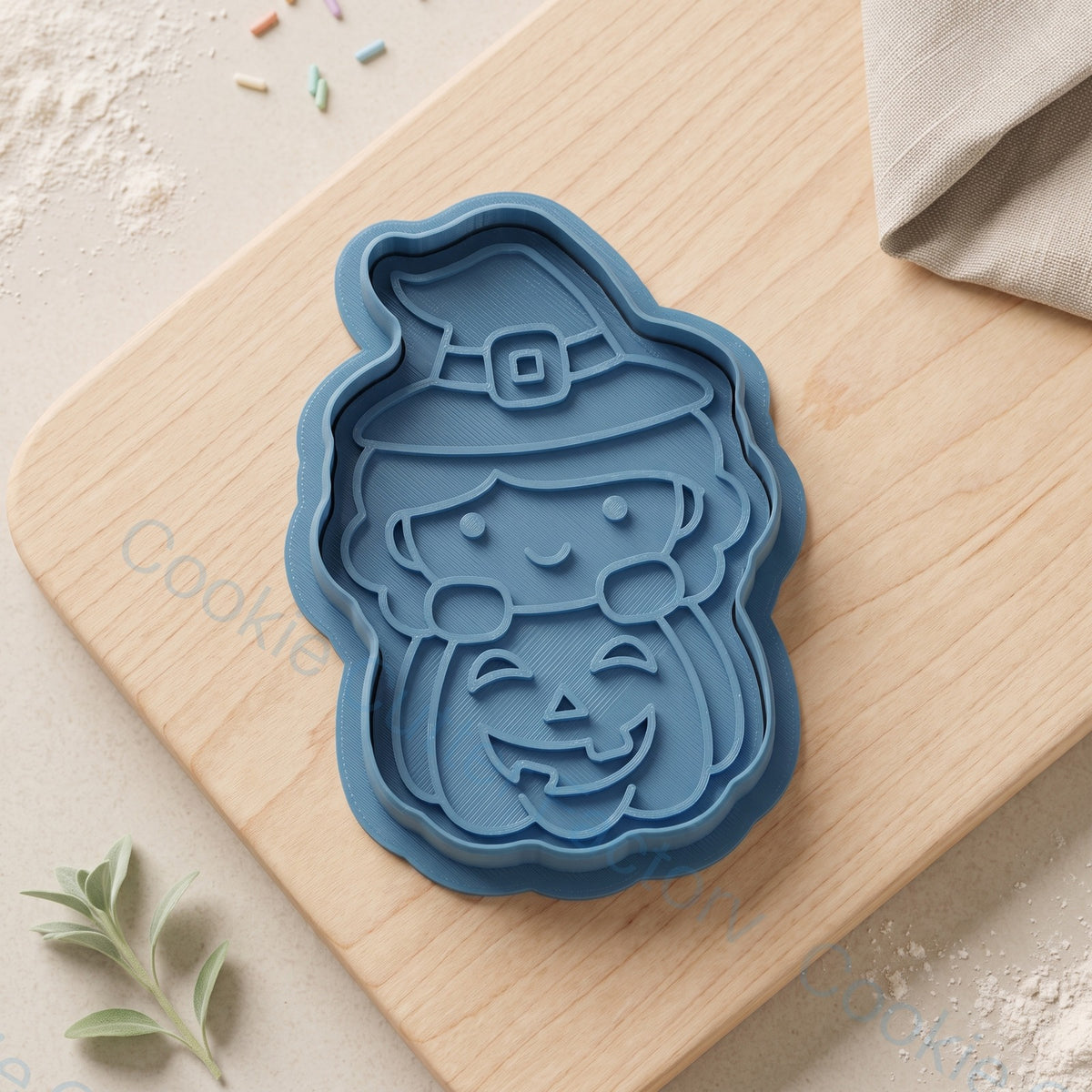 Witch in Pumpkin Cookie Cutter and Embosser Stamp - Halloween Party | CCF_APPROVED_MEDIA_V1:1:0ffeed3ca0eeeb68d414d9a6f87a54a3543cc4bacb68000b091ee895fa38ff7f