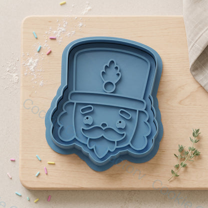 Nutcracker Soldier Face Cookie Cutter and Embosser Stamp - Christmas Baking | CCF_APPROVED_MEDIA_V1:1:f5f75cb9af531eb0a35555f5b458088fd6df29bb0b61782051236e72118cfca1