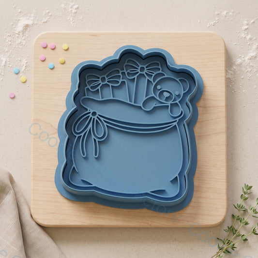 Christmas Gift Sack Cookie Cutter and Embosser Stamp - Festive Baking | CCF_APPROVED_MEDIA_V1:1:d3f828c6a5d38c4fa9d0dd7da23cb4fd9174024f36943b415f1bb292b2ccdf0c