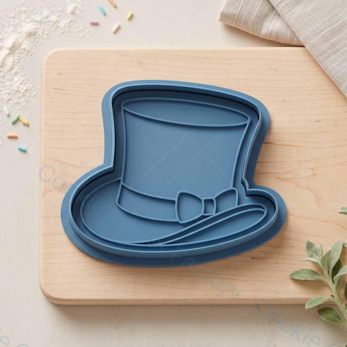 Top Hat Cookie Cutter and Embosser Stamp - Magician Party Cookies | CCF_APPROVED_MEDIA_V1:1:8d9d5016b12bd2c78ece0b1f836e8c8215750d825cee342031bd73af76738680