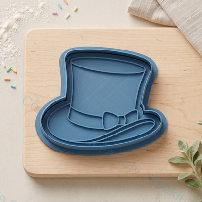 Top Hat Cookie Cutter and Embosser Stamp - Magician Party Cookies | CCF_APPROVED_MEDIA_V1:1:8d9d5016b12bd2c78ece0b1f836e8c8215750d825cee342031bd73af76738680
