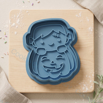 Frankenstein Monster Cookie Cutter and Embosser Stamp - Halloween Baking | CCF_APPROVED_MEDIA_V1:1:85489d1a3226cc7e9664e0c6fec849070ffd87ed0d00cd4dbdef72ff01e97411