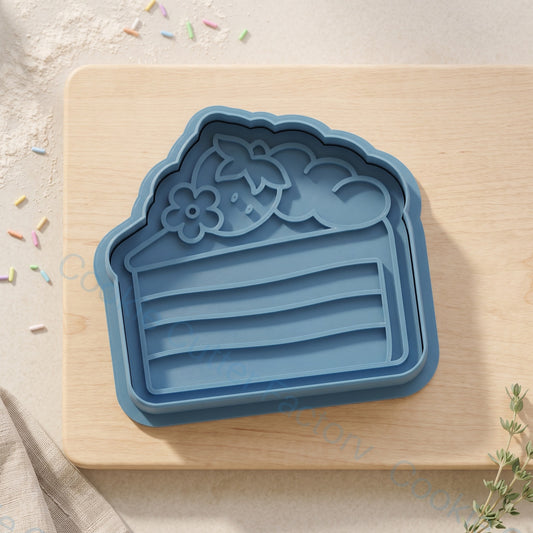 Cake Slice Cookie Cutter and Embosser Stamp - Birthday Party Biscuits | CCF_APPROVED_MEDIA_V1:1:92b9adb475754941b02fec70385de3c71acdaac20ebbbd3b6af33d425c2c50fb