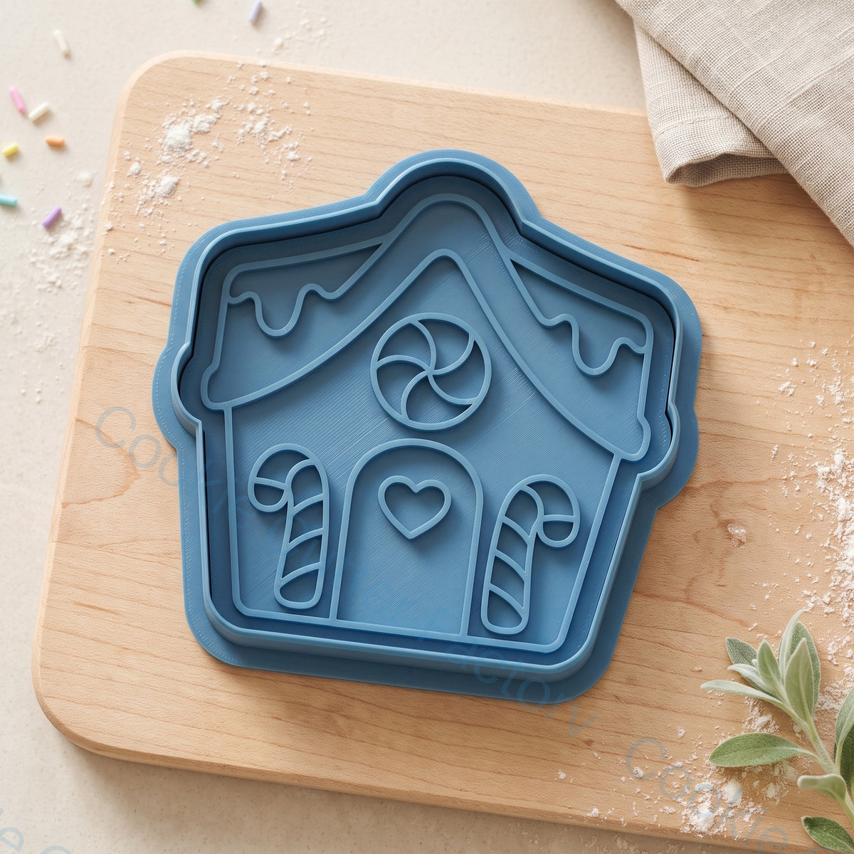 Gingerbread House Cookie Cutter and Embosser Stamp - Christmas Baking | CCF_APPROVED_MEDIA_V1:1:4ac2dd9c5cdd2ea88fc06e692630eb4d10a830fa1fb876e0f9d820fffcda910a