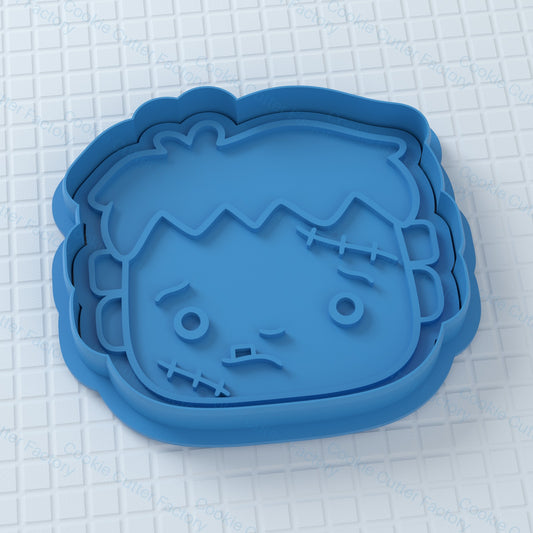Frankenstein Cookie Cutter and Embosser Stamp - Halloween Party Cookies | CCF_APPROVED_MEDIA_V1:1:1e42ea54d360b80495930d21862d34d7b7f29d8f4a07be0d74683a4661b50800