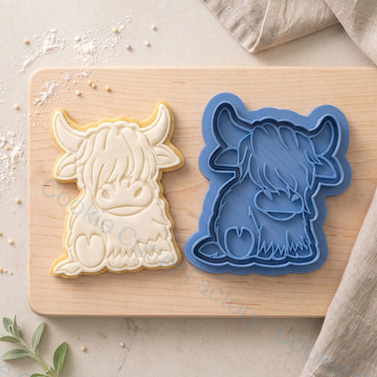 Highland Cow Cookie Cutter and Embosser Stamp | Farm Animal | CCF_APPROVED_MEDIA_V1:1:c19a2bf8981abe7ae67b590188340f0005425b8bfef026cfea3cdfe5ac26aace