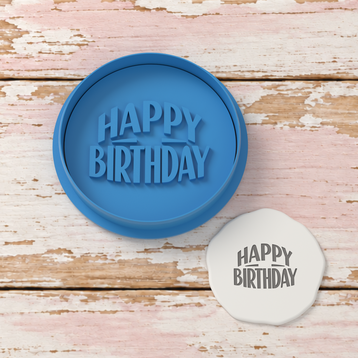 Happy Birthday Cinema Capitals Cookie Cutter and Embosser Stamp | CCF_APPROVED_MEDIA_V1:1:390a7d5b45d981fa4a0a67369128320262c9a9ae993c3cab8ce5ab504595e518