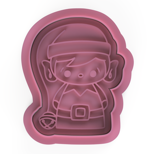 Elf v1 Cookie Cutter & stamp