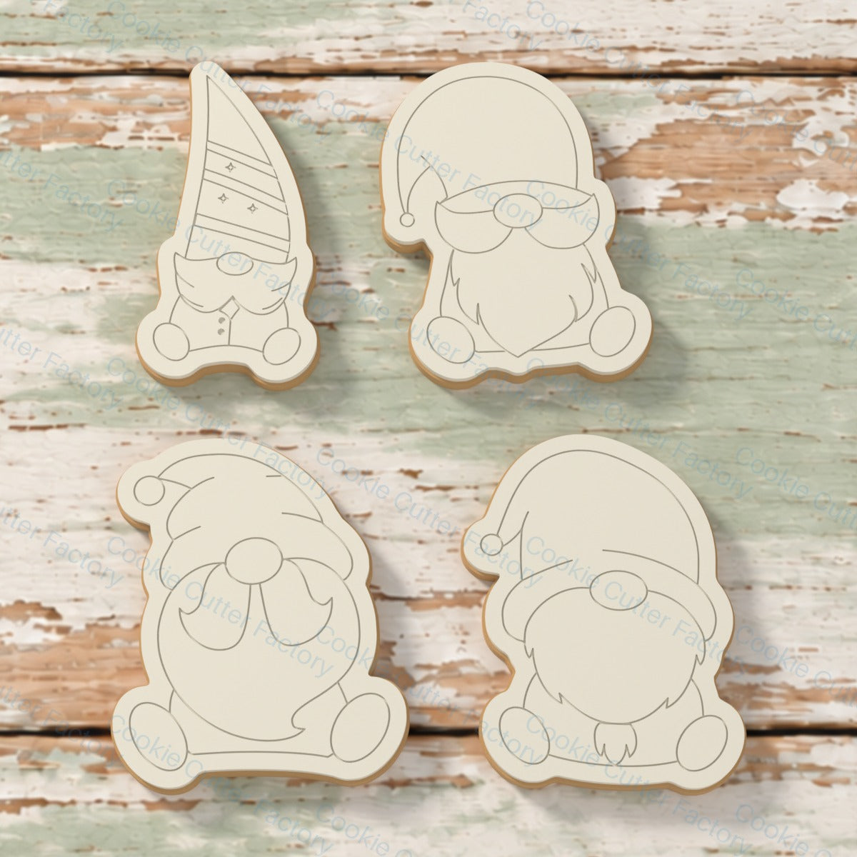 Christmas Gnomes 4-Design Cookie Cutter & Embosser Stamp Set | CCF_APPROVED_MEDIA_V1:2:8e55fdfc963b926dfcdffe051bf290ab40cbe07359c9accc9383eefd84525e97