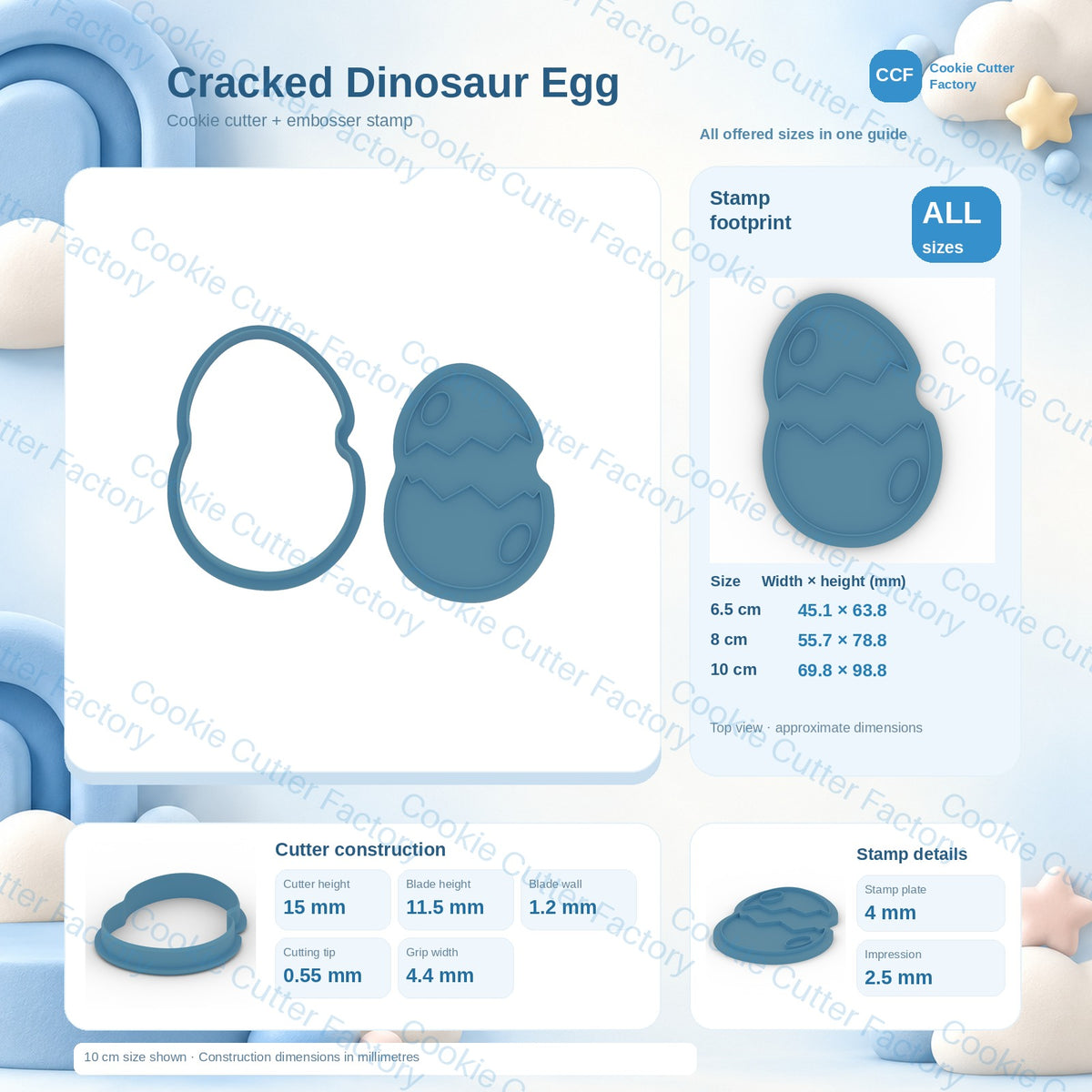 Dinosaur Cookie Cutter & Embosser Stamp Set - Seven Designs | CCF_APPROVED_MEDIA_V1:3:576961e9d83204a85f96181f10ec37ebab68f678cfd1ff2afd9b6567e0a06edb