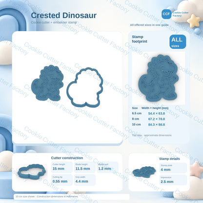 Dinosaur Cookie Cutter & Embosser Stamp Set - Seven Designs | CCF_APPROVED_MEDIA_V1:6:d4a4aa5a5ff2a646dc0f0ef58043f560ae6df71dd3e1c36c54e21cc0e8d04523