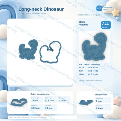 Dinosaur Cookie Cutter & Embosser Stamp Set - Seven Designs | CCF_APPROVED_MEDIA_V1:7:09dde145f88361fd699bc372bfcc598bed7add6d6edd624d6bca26206f50bdb8