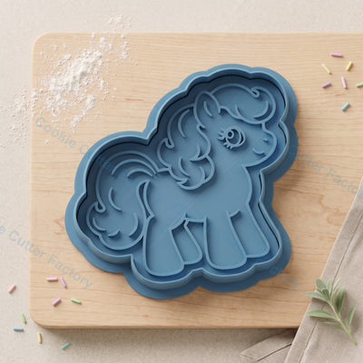 Little Pony Cookie Cutter and Embosser Stamp - Cartoon Party Cookies