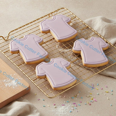 Soccer Jersey Cookie Cutter and Embosser Stamp - Football Party Cookies