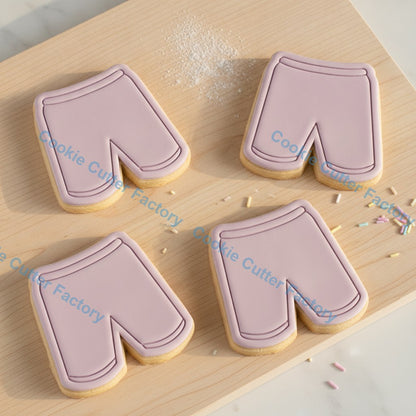 Soccer Shorts Cookie Cutter and Embosser Stamp - Sports Team Theme