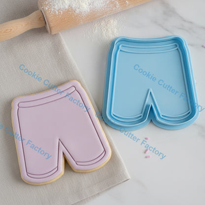 Soccer Shorts Cookie Cutter and Embosser Stamp - Sports Team Theme