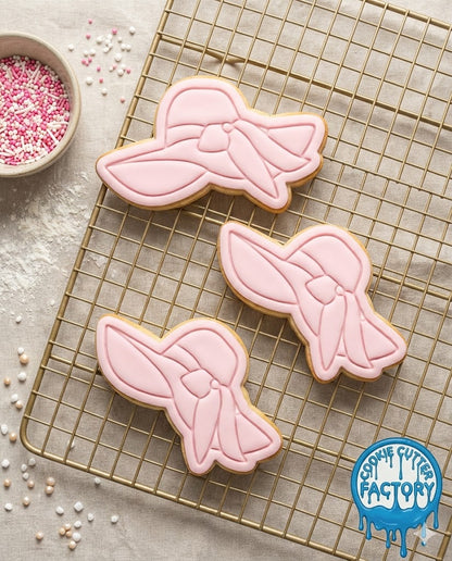 Floppy Sun Hat Cookie Cutter and Embosser Set - Summer & Garden Party Decor