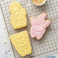 SpongeBob Style Character, Patrick and Pineapple House Cookie Cutter Set – Bikini Bottom Baking Tools
