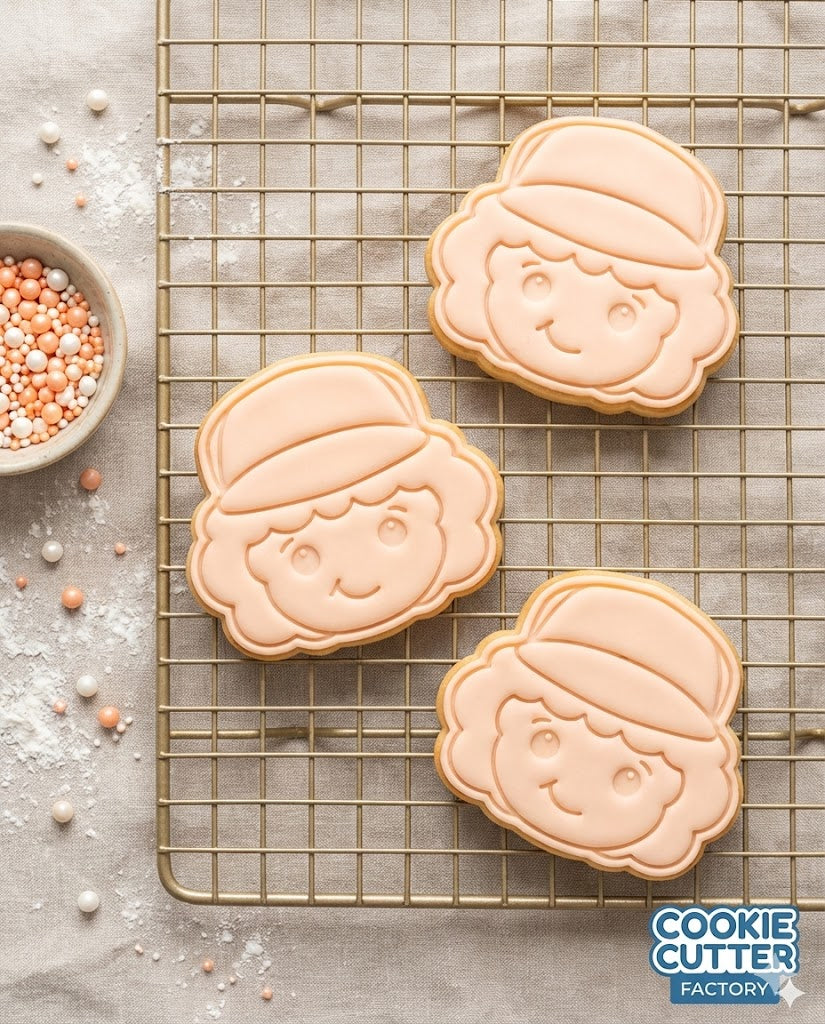 Dustin Henderson Cookie Cutter and Embosser Set - Stranger Things Fan Gift