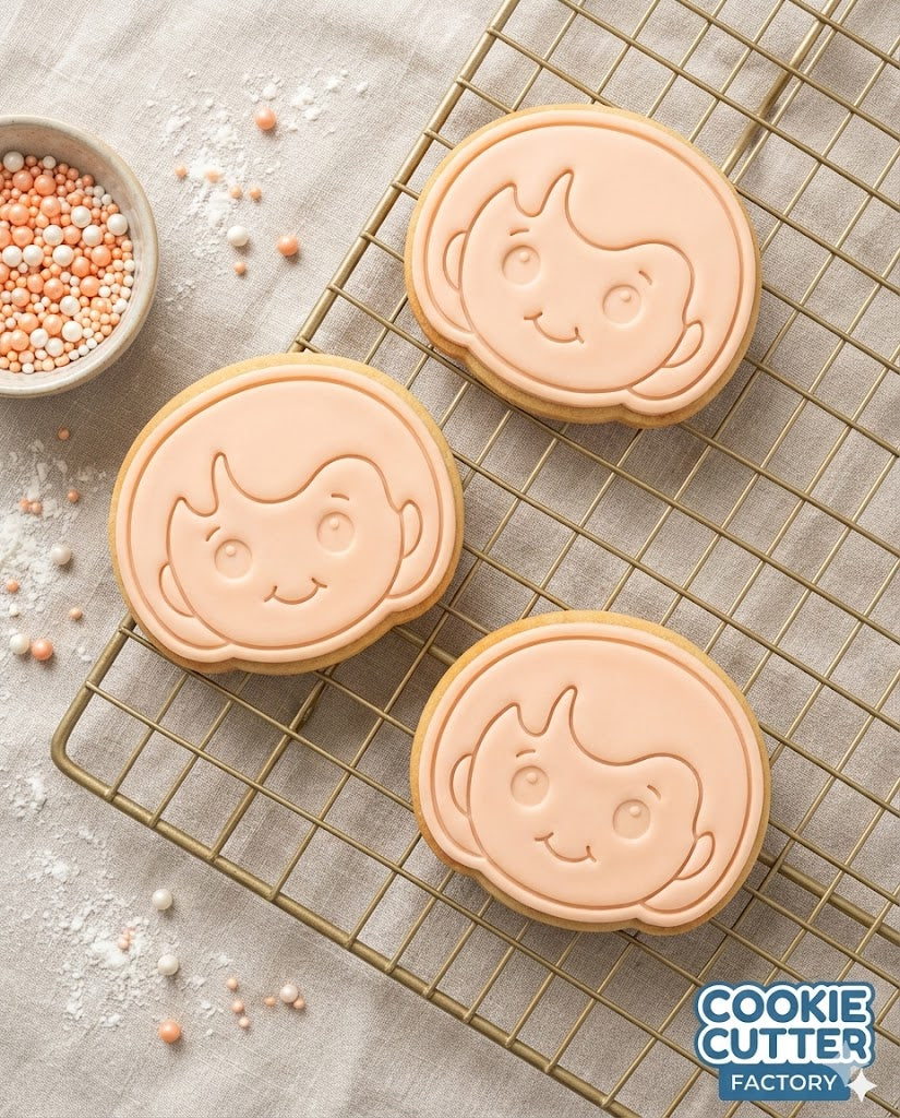 Mike Wheeler Cookie Cutter and Embosser Set - Stranger Things Fan Gift