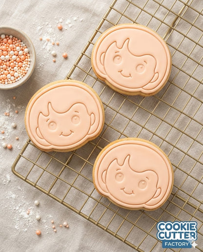 Mike Wheeler Cookie Cutter and Embosser Set - Stranger Things Fan Gift