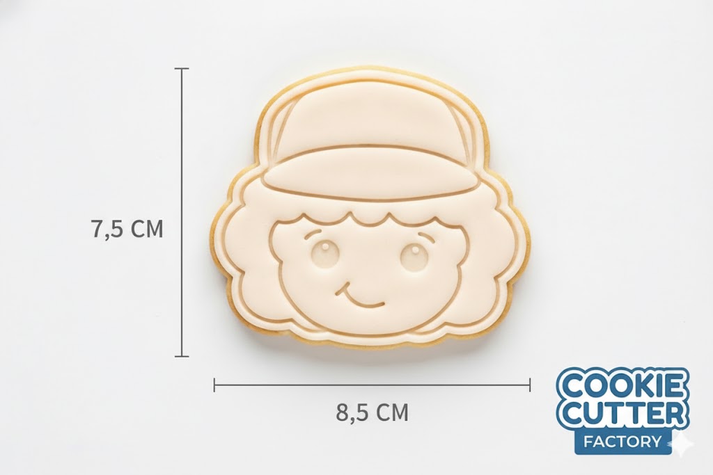 Dustin Henderson Cookie Cutter and Embosser Set - Stranger Things Fan Gift