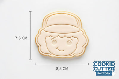 Dustin Henderson Cookie Cutter and Embosser Set - Stranger Things Fan Gift