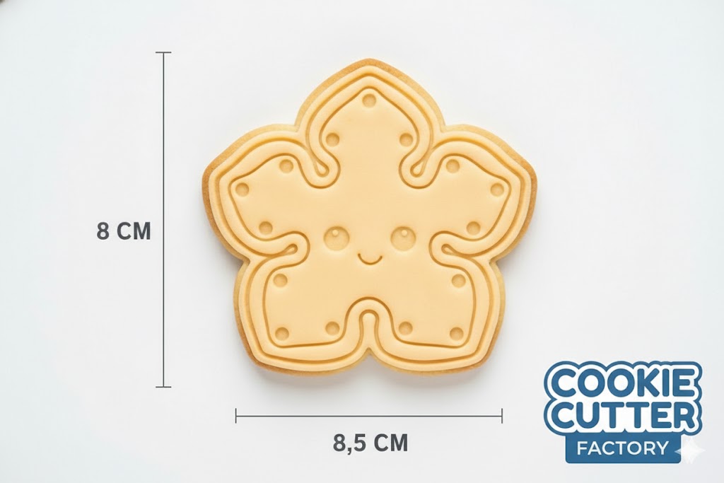 Demogorgon Cookie Cutter and Embosser Set - Stranger Things Fan Gift