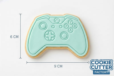 Video Game Controller Cookie Cutter and Embosser Set – Gamer Birthday Baking Tool