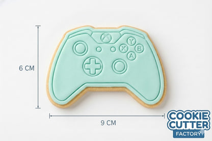 Video Game Controller Cookie Cutter and Embosser Set – Gamer Birthday Baking Tool