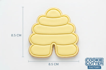 Beehive Cookie Cutter and Embosser Set – Honey Bee Garden Party Baking Tool