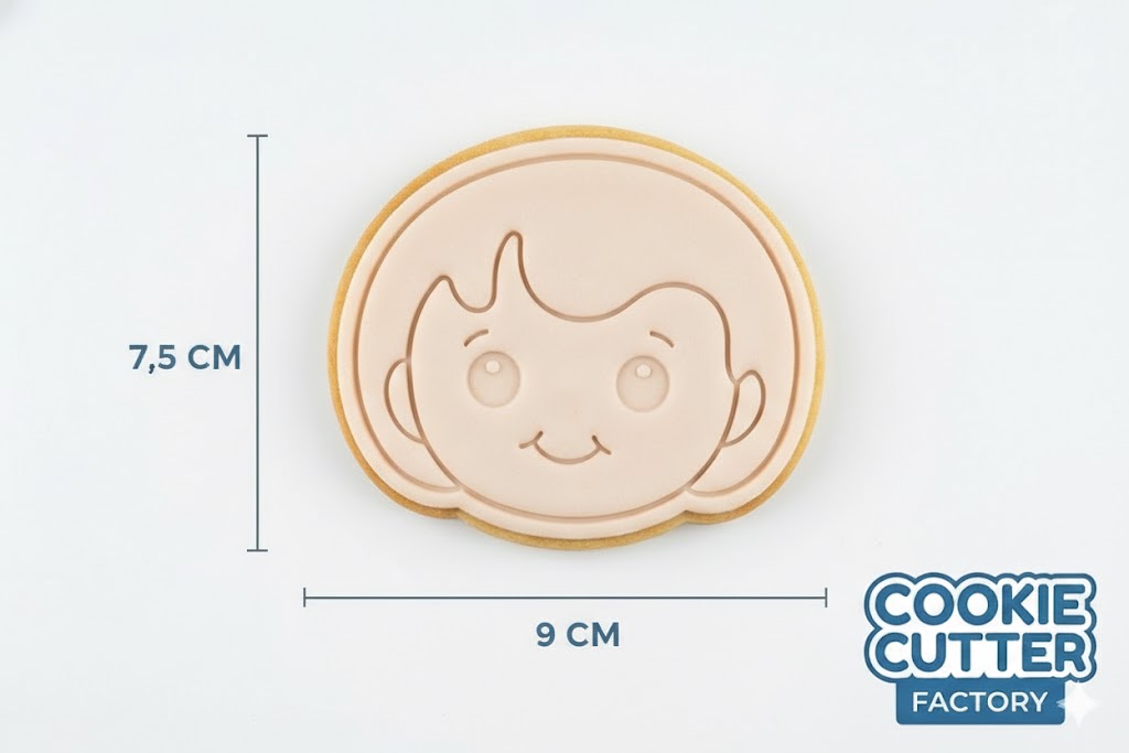 Mike Wheeler Cookie Cutter and Embosser Set - Stranger Things Fan Gift