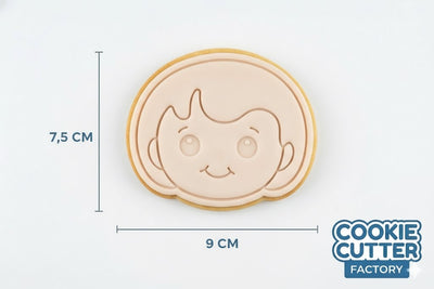 Mike Wheeler Cookie Cutter and Embosser Set - Stranger Things Fan Gift