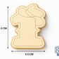 Cowboy Hat First Birthday Cookie Cutter and Embosser Set – Western Rodeo Theme Baking Tool