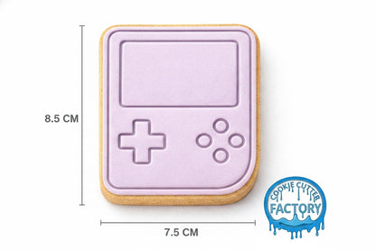 Retro Handheld Console Cookie Cutter and Embosser Stamp | Gaming, Video Games, 90s
