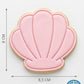 Cute Seashell Cookie Cutter and Embosser Stamp | Mermaid Party, Under the Sea
