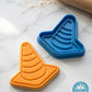 Construction Traffic Cone Cookie Cutter and Embosser Stamp | Builder Safety Zone, Road Work