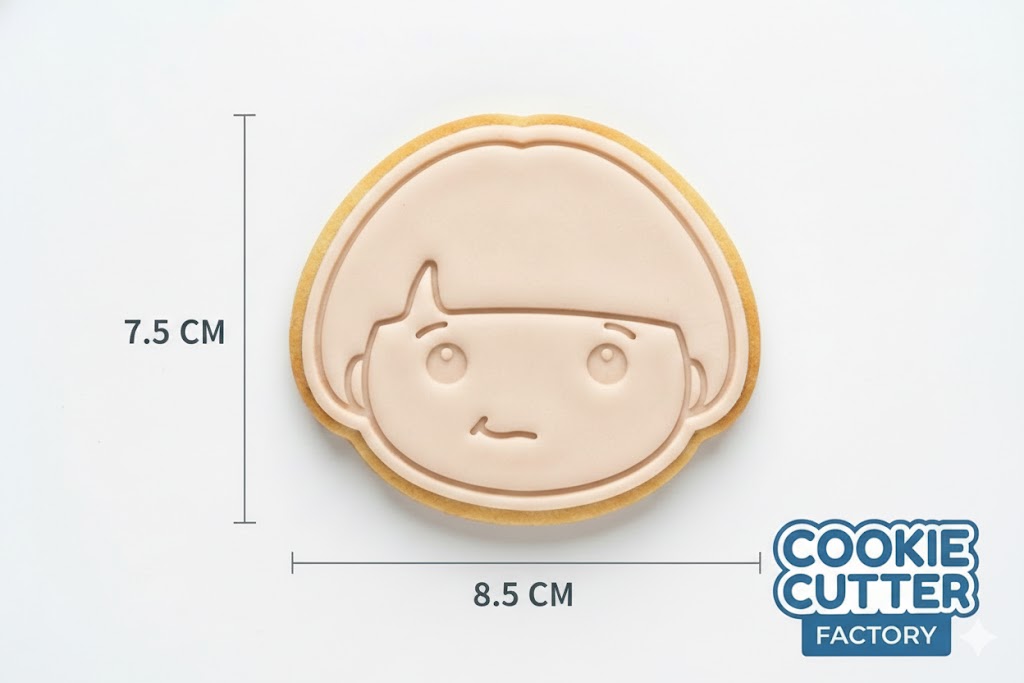 Will Byers Cookie Cutter and Embosser Set - Stranger Things Fan Gift & Party Decor