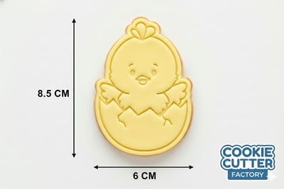 Hatching Easter Chick Cookie Cutter and Embosser Set – Holiday Collection