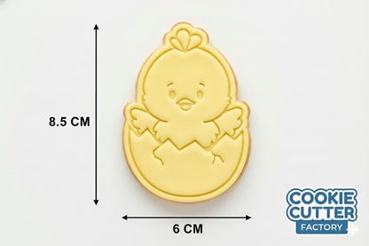 Hatching Easter Chick Cookie Cutter and Embosser Set – Holiday Collection