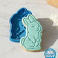 Cute Standing Bunny Cookie Cutter and Embosser | Easter & Spring Animal Baking Tool