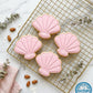 Cute Seashell Cookie Cutter and Embosser Stamp | Mermaid Party, Under the Sea