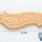 Hot Wheels Style Logo Cookie Cutter and Embosser Set – Race Car Birthday Baking Tool