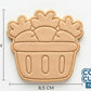 Easter Carrot Basket Cookie Cutter and Embosser Set – Easter Collection