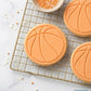 Basketball Cookie Cutter and Embosser Set – Sports Theme Party Baking Tool