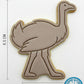Cute Emu Cookie Cutter and Embosser Stamp | Australian Wildlife, Animal Party