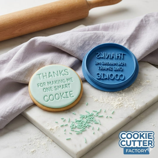 Smart Cookie Embosser Stamp | Teacher Thank You Gift, Appreciation, School